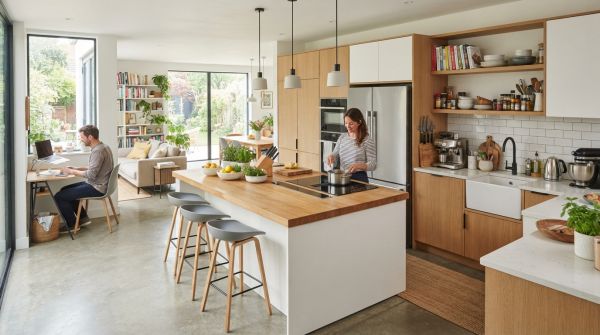 Aménager une cuisine polyvalente : conseils pratiques pour maximiser un espace multifonctionnel