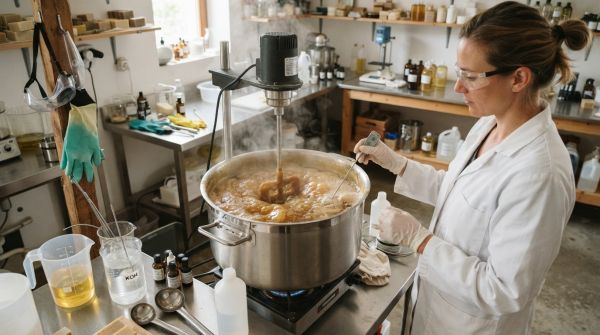Le guide essentiel du processus de saponification du savon liquide