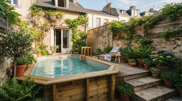 Petite piscine en bois : comment intégrer une piscine dans un espace restreint
