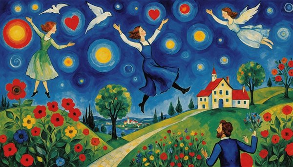 Marc Chagall : voyage au cœur de l'art onirique et coloré