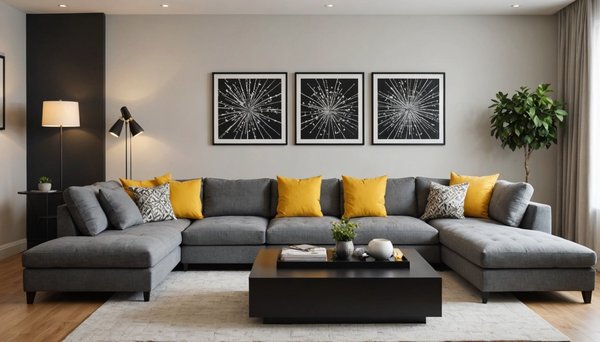 Idées créatives pour personnaliser votre canapé d'angle